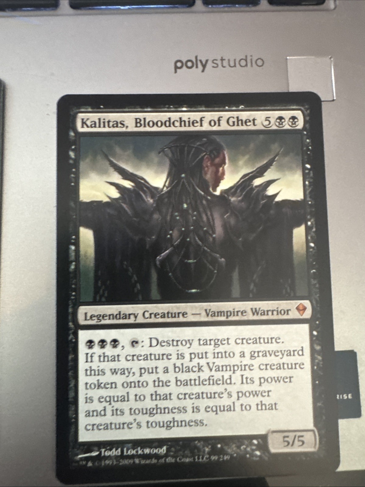 Kalitas, Bloodchief of Ghet Zendikar - MTG Magic The Gathering - Near Mint