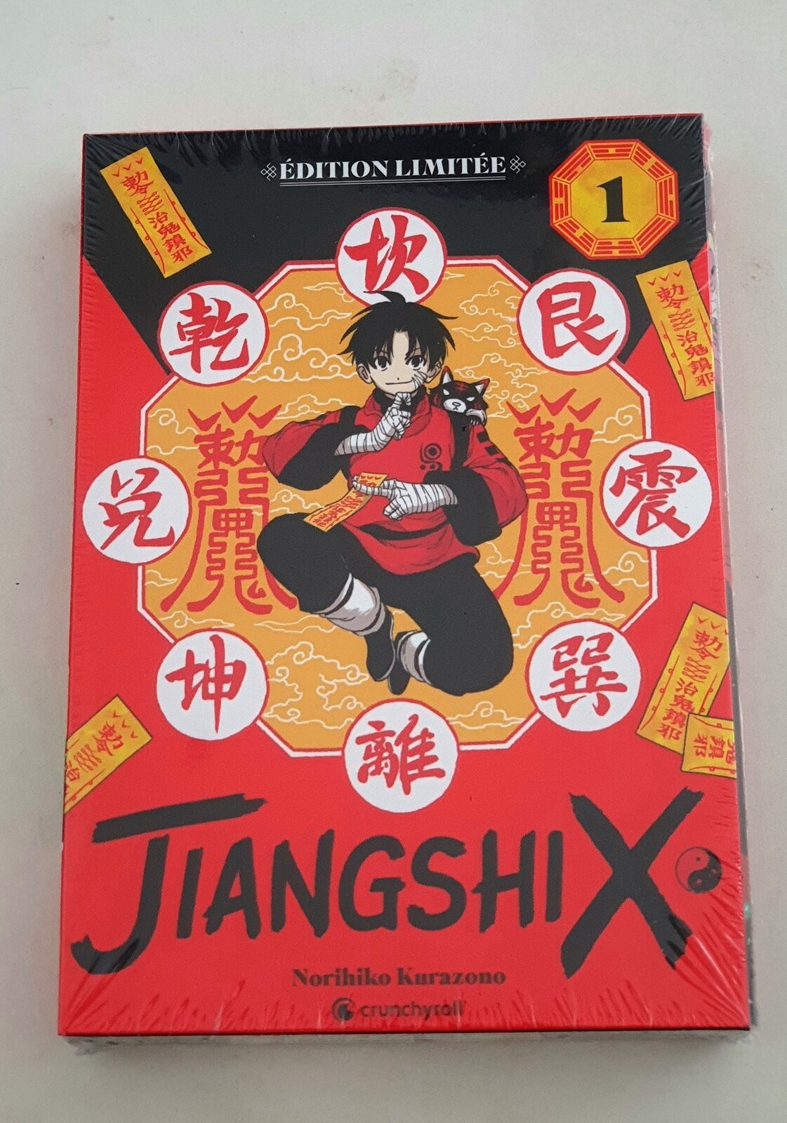 Jiangshi X Tome 1 Édition Collector Manga Neuf Jaquette Réversible Shikishi