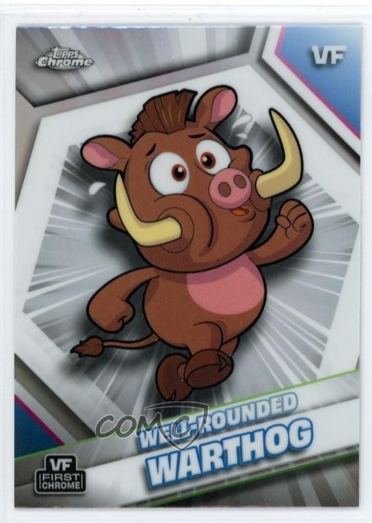 2026 Topps Chrome VeeFriends Refractor Well-Rounded Warthog #189 17uv