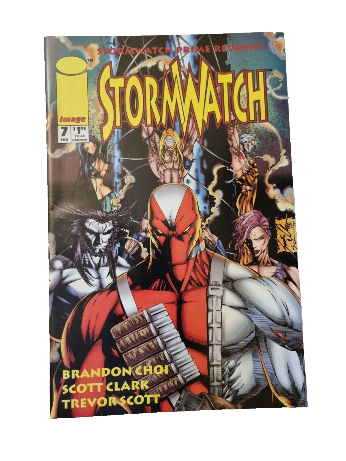 Stormwatch No. 7, February 1994 First Printing Image Comics