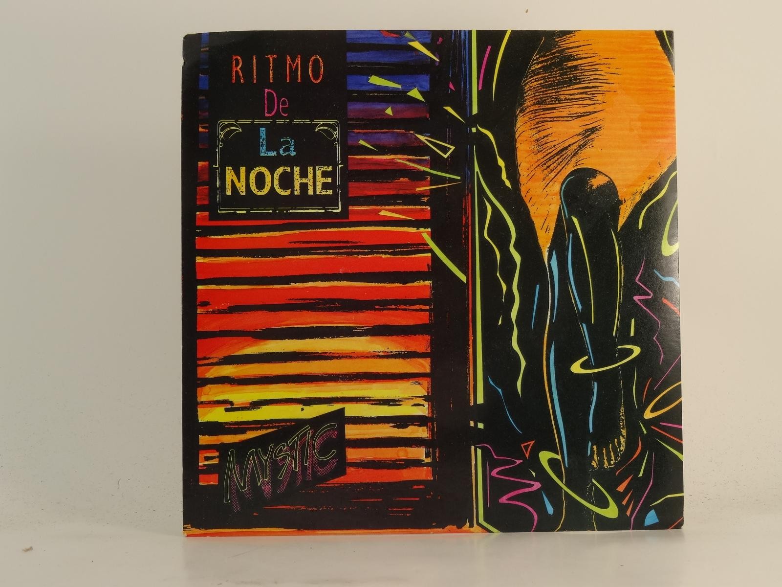MYSTIC RITMO DE LA NOCHE (78) 2 Track 7" Single plus Picture Sleeve FANFARE