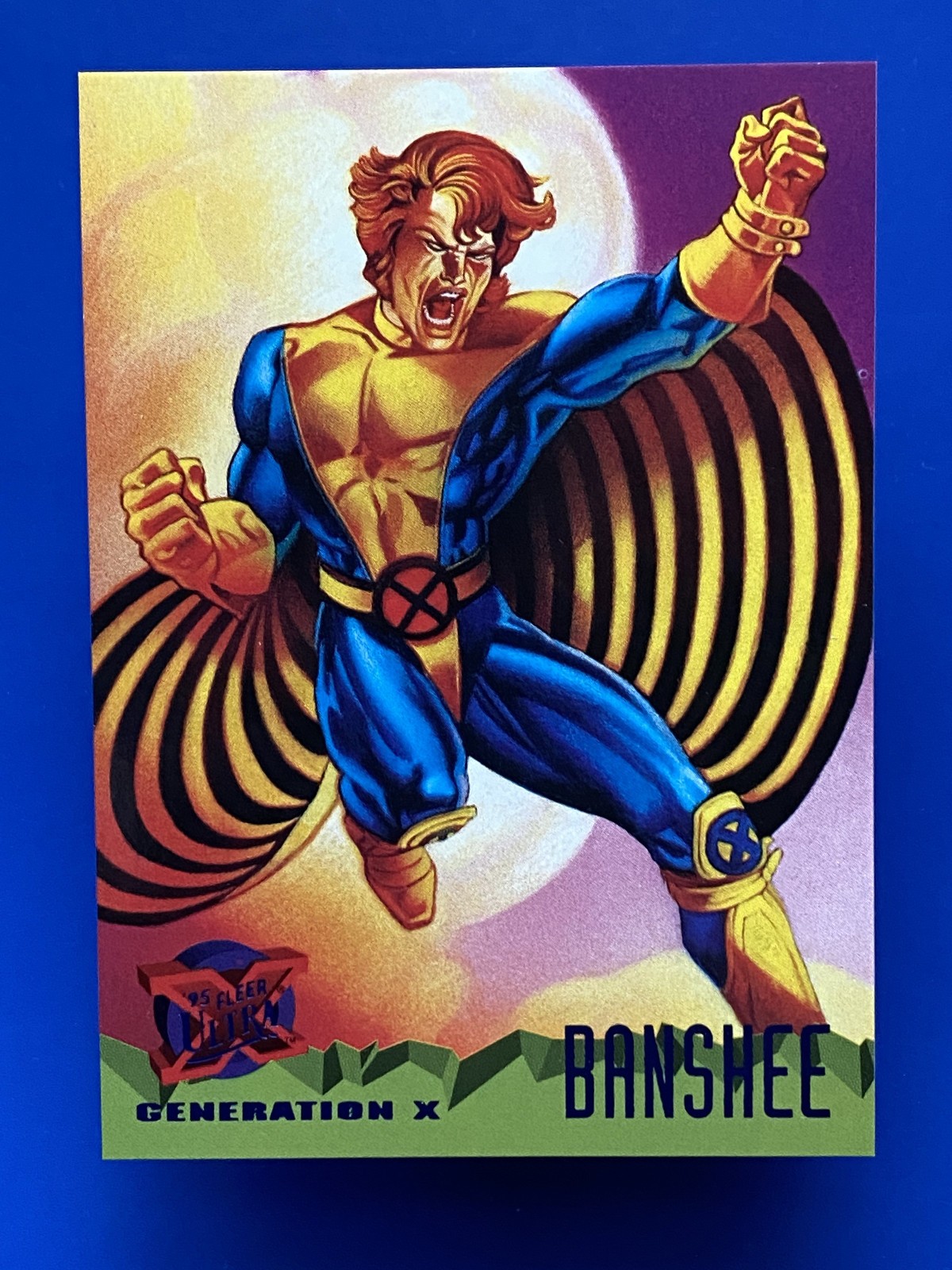 Banshee 1995 Fleer Ultra X-Men #70 Generazione-X