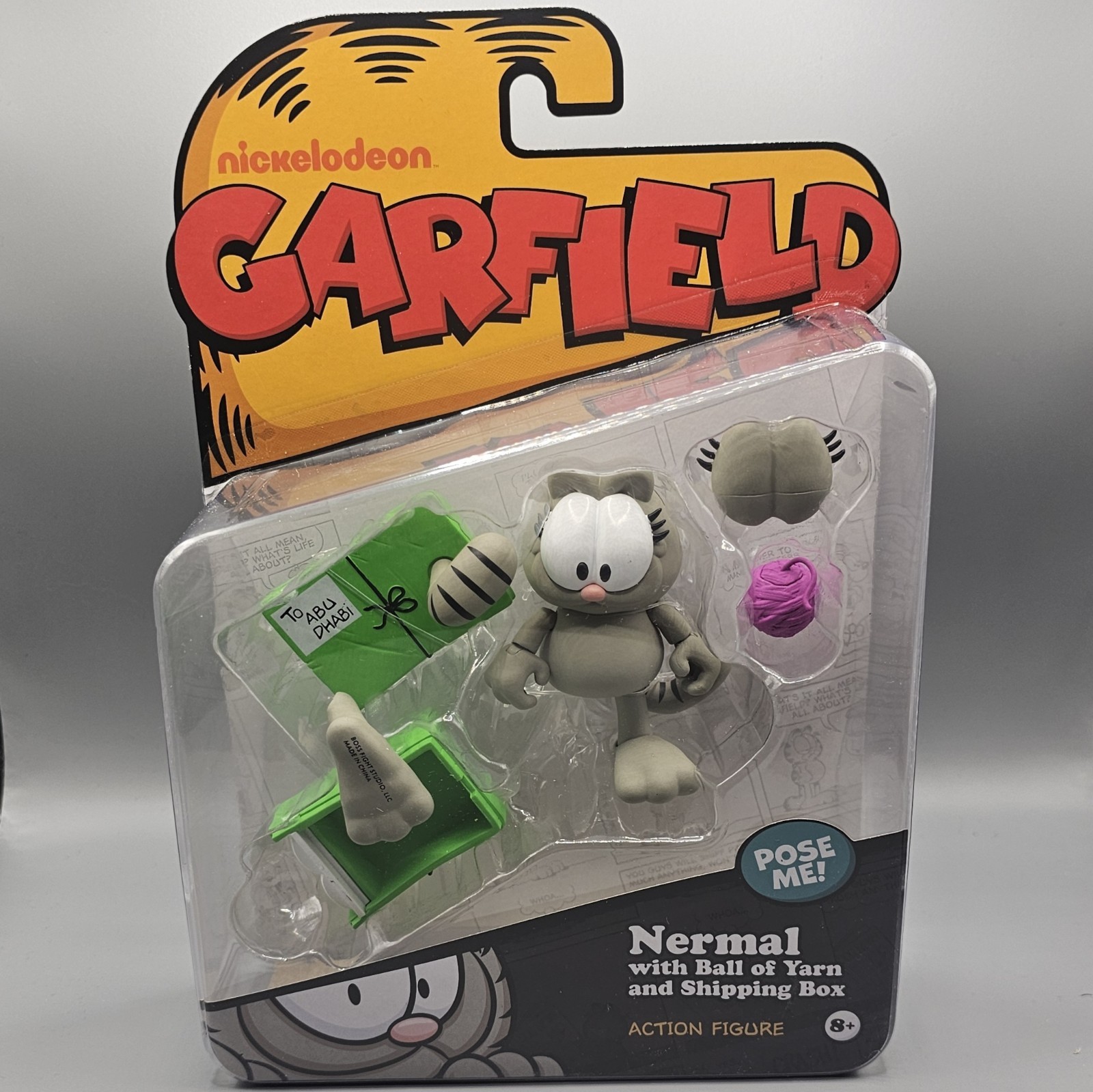 Garfield Action Figure Nermal Boss Fight Studio Nickelodeon