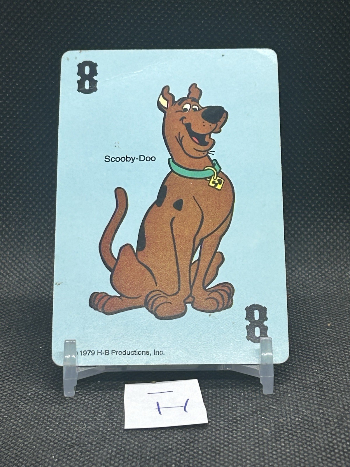 1979 Hoyle War Card Featuring Scooby Doo Hanna-Barbera Vintage Card G