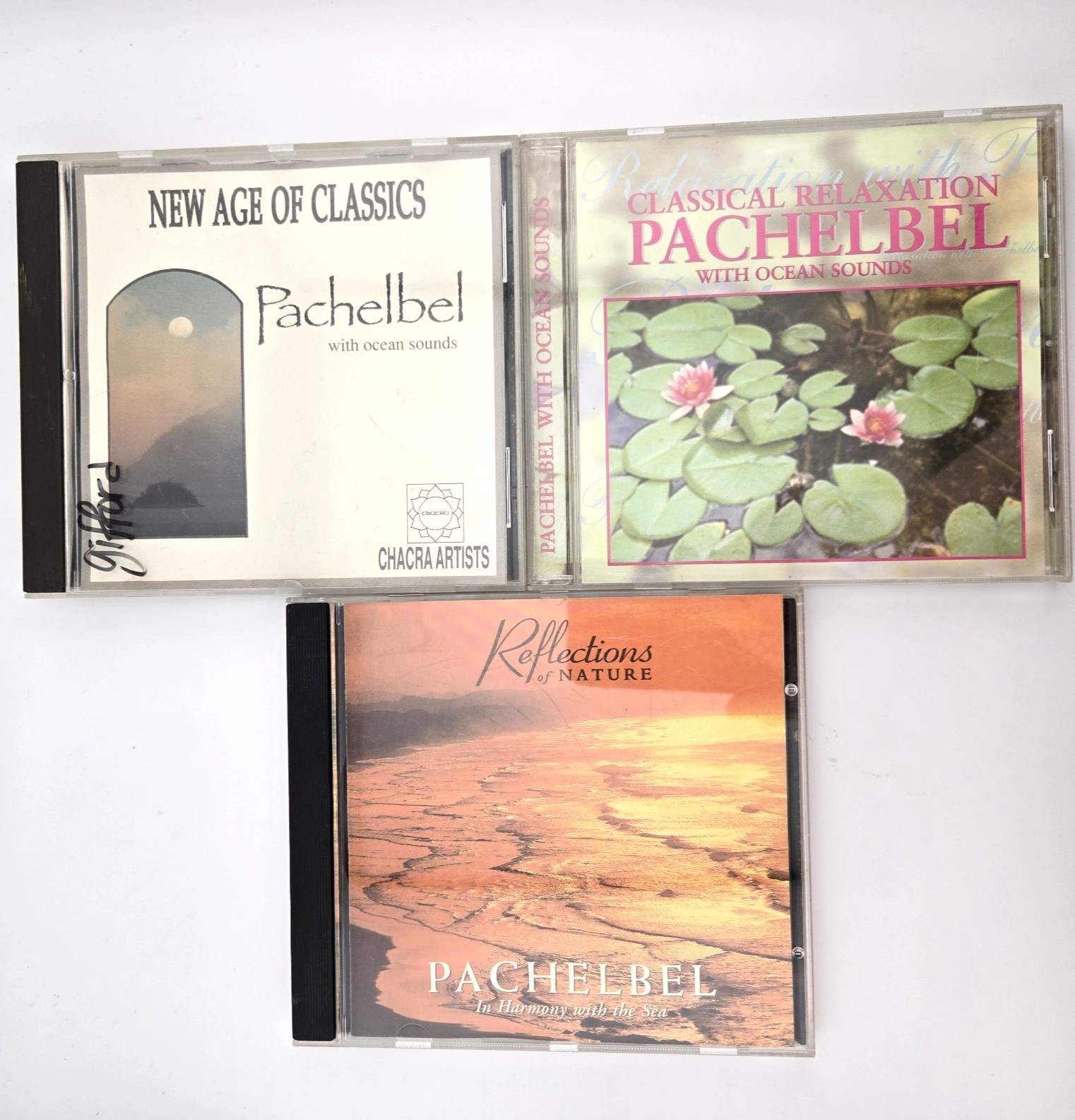 Pachelbel Music Lot of 3 Cds Ocean Sounds / Harmony with the Sea - Relaxation