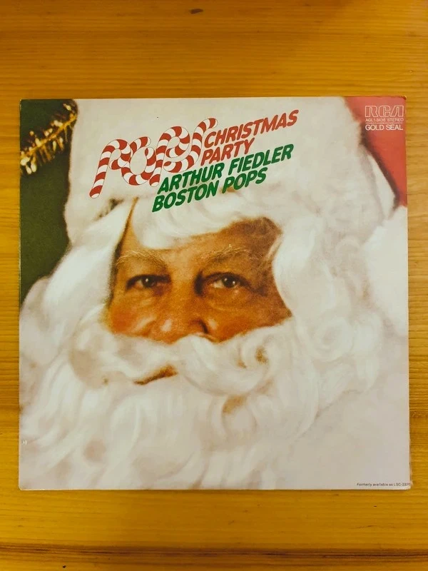 LP Album Natale Vintage / Arthur Fiedler • Boston Pops – Pops Christmas Party / Musica Natalizia