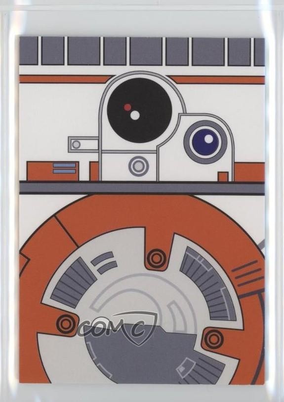 2025 Topps Star Wars capolavoro BB-8 una minaccia iniziale #BB8-1 9et