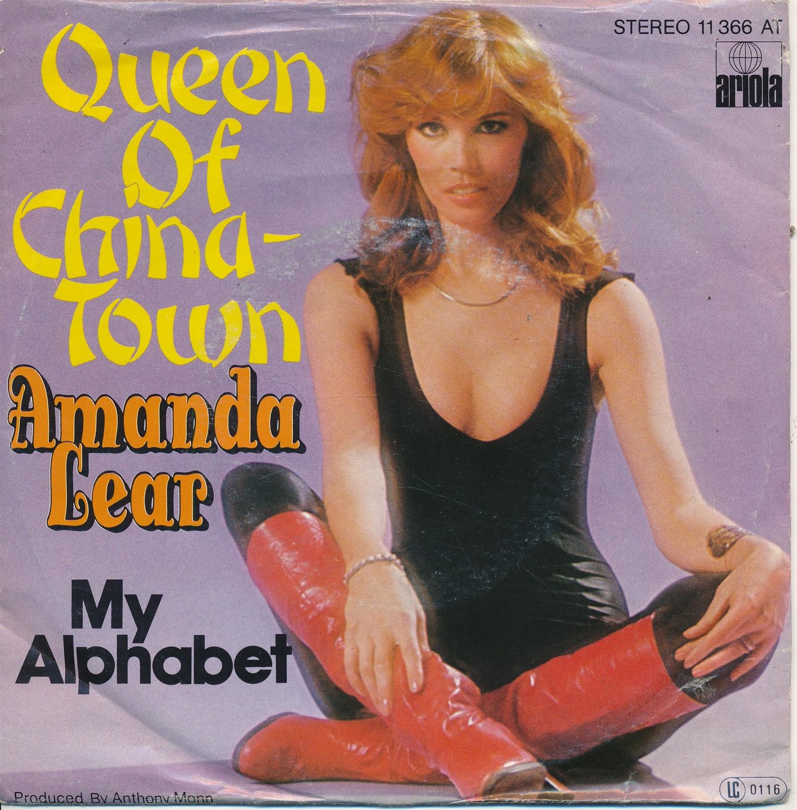 Queen Of China Town - Amanda Lear - Single 7" Vinyl 180/03