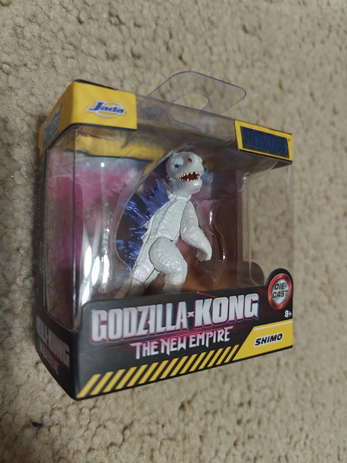 Portachiavi Godzilla X Kong The New Empire Jada Metalfigs SHIMO pressofuso 2024 NUOVO