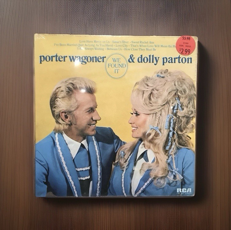 Porter Wagoner & Dolly Parton – We Found It LP Vinyl 1973 RCA 4841 SEALED RARE