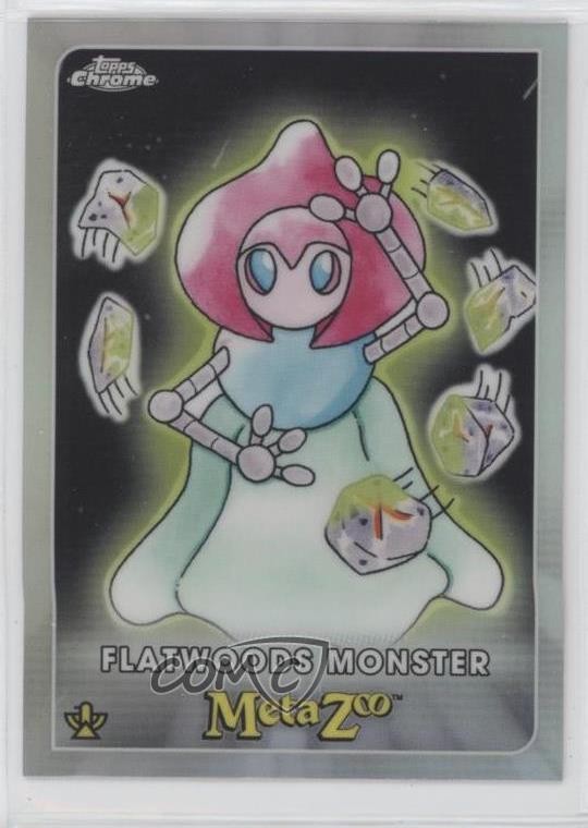 2022 Topps Chrome MetaZoo rifrattore Flatwoods Monster #90 1u6