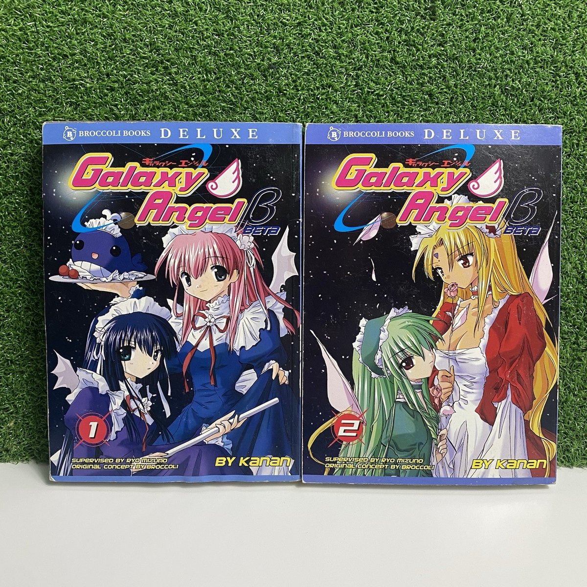 Galaxy Angel Beta di Kanan Broccoli Books Deluxe Volume 1-2 Anime Manga Book Set