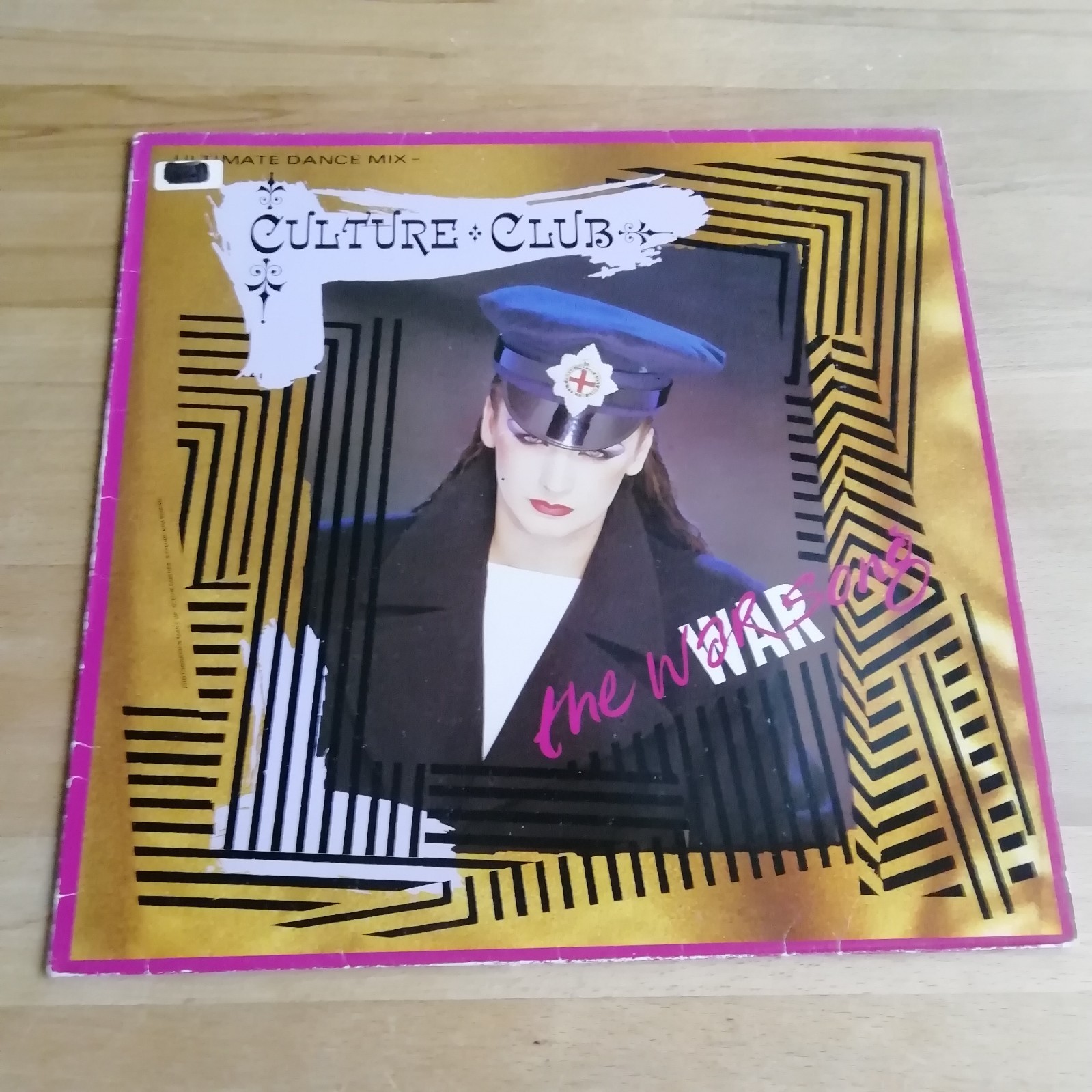 12" MAXI SINGLE   CULTURE CLUB  -  THE WAR SONG    VIRGIN  RECORDS