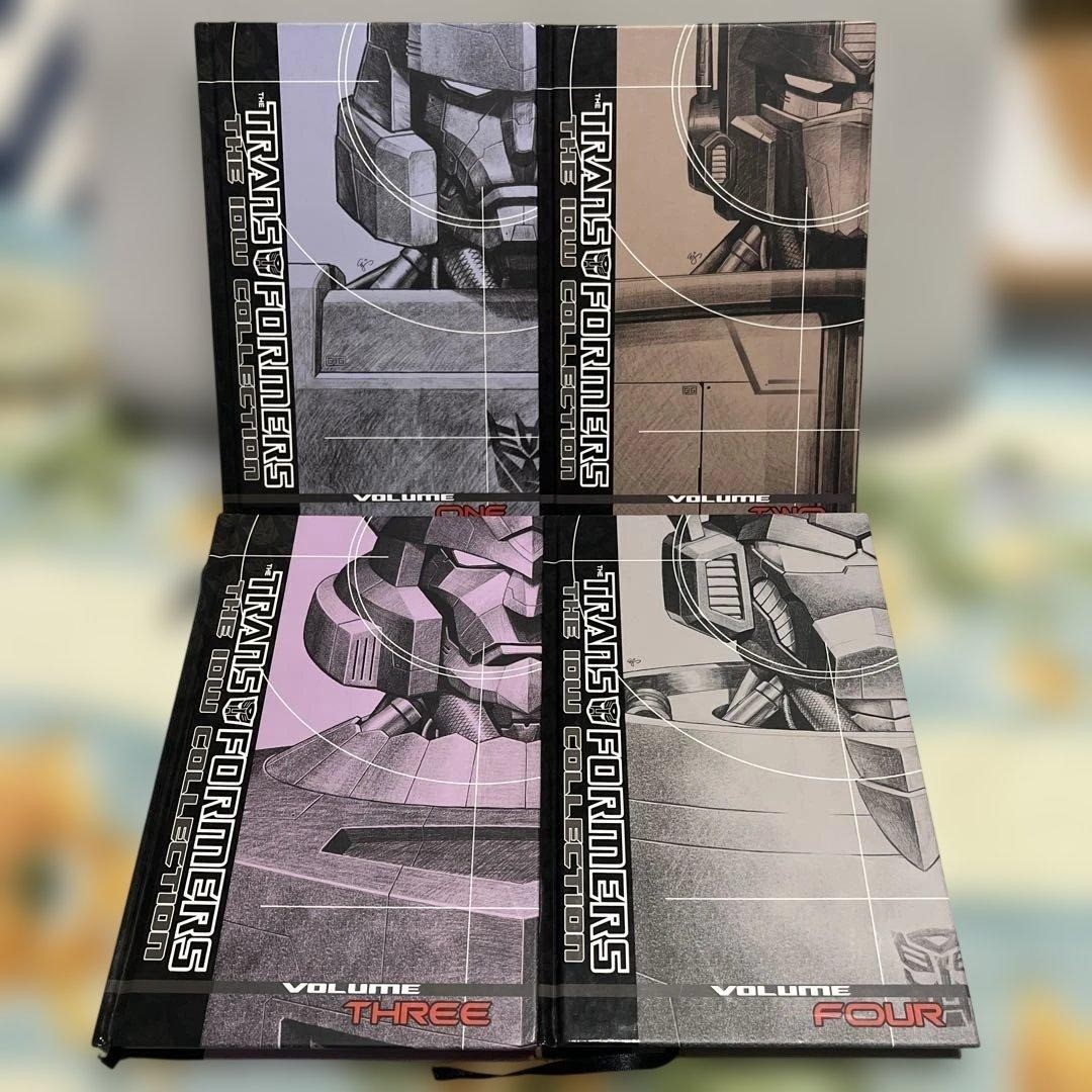 Transformers The IDW Collection Vol 1-4 copertina rigida set di 4 libri