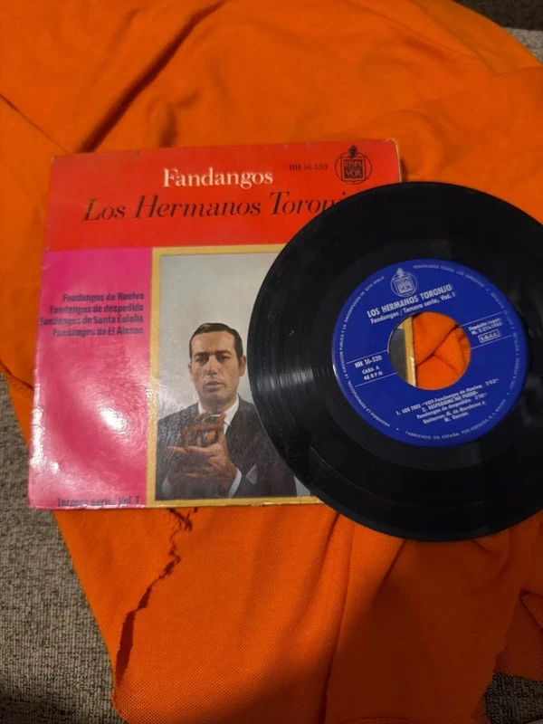 Disco vinilo los hermanos torronjos 7 pulgadas