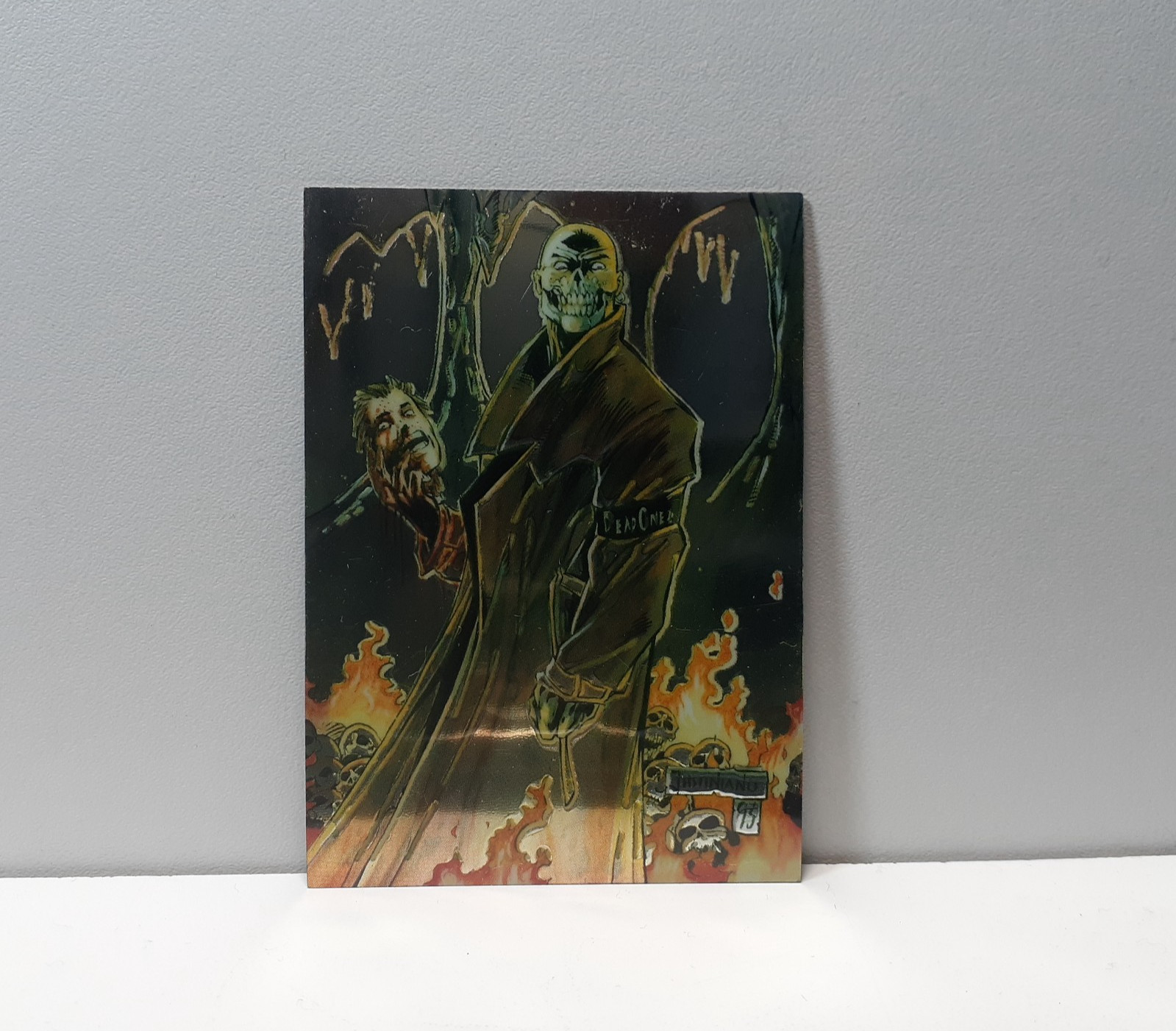 1995 Evil Ernie Krome #99 Homicide Glow In The Dark Chromium Card