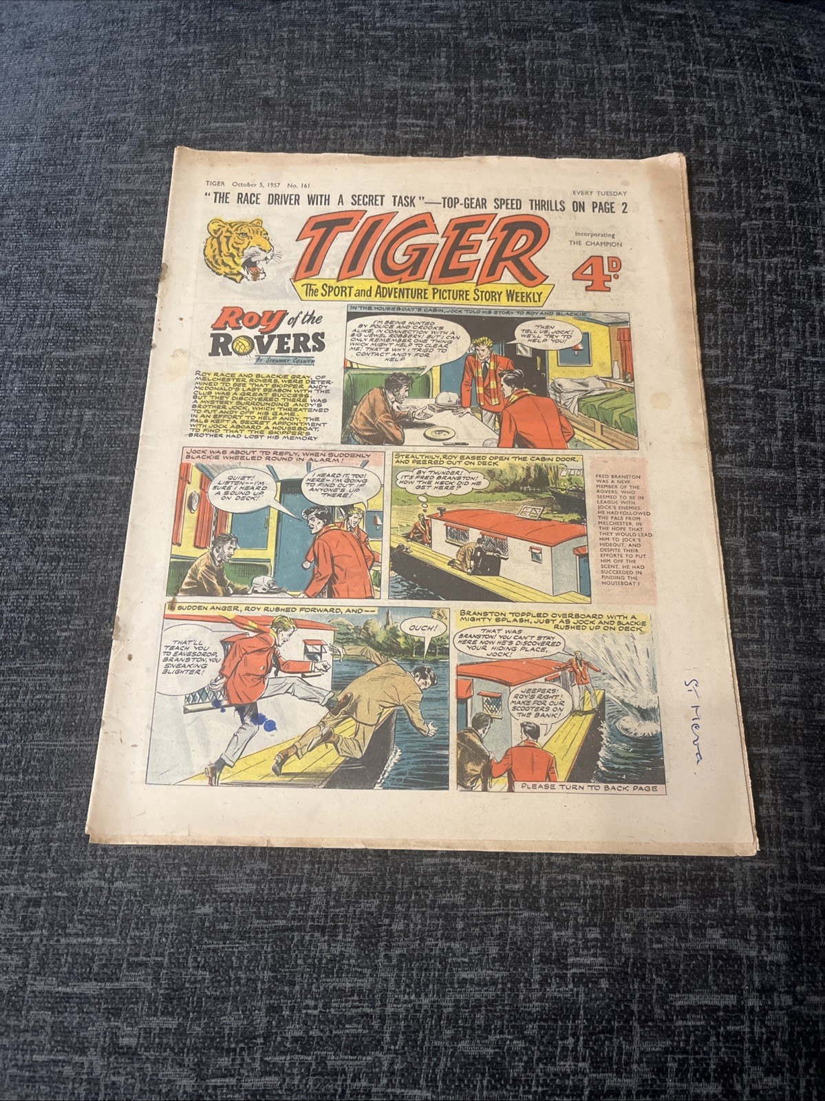 Tiger Comic - #161 - 5 October 1957