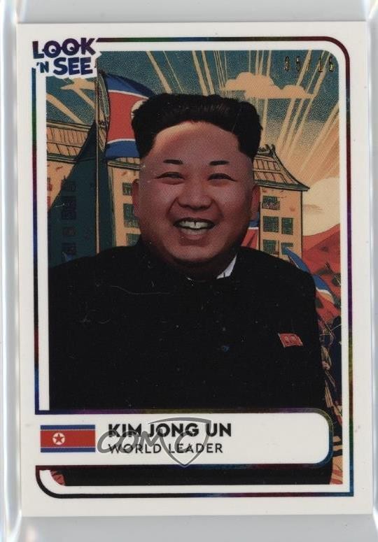 2024 Decisione 2024 Look 'n See Arcobaleno 5/15 Kim Jong Un #11 3hd
