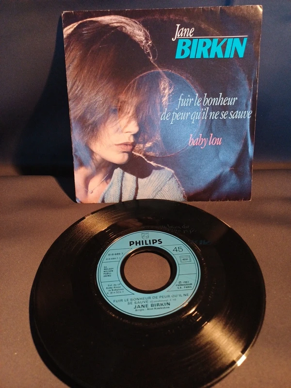 Vinyle 45t Jane Birkin Baby Alone In Babylone 1983