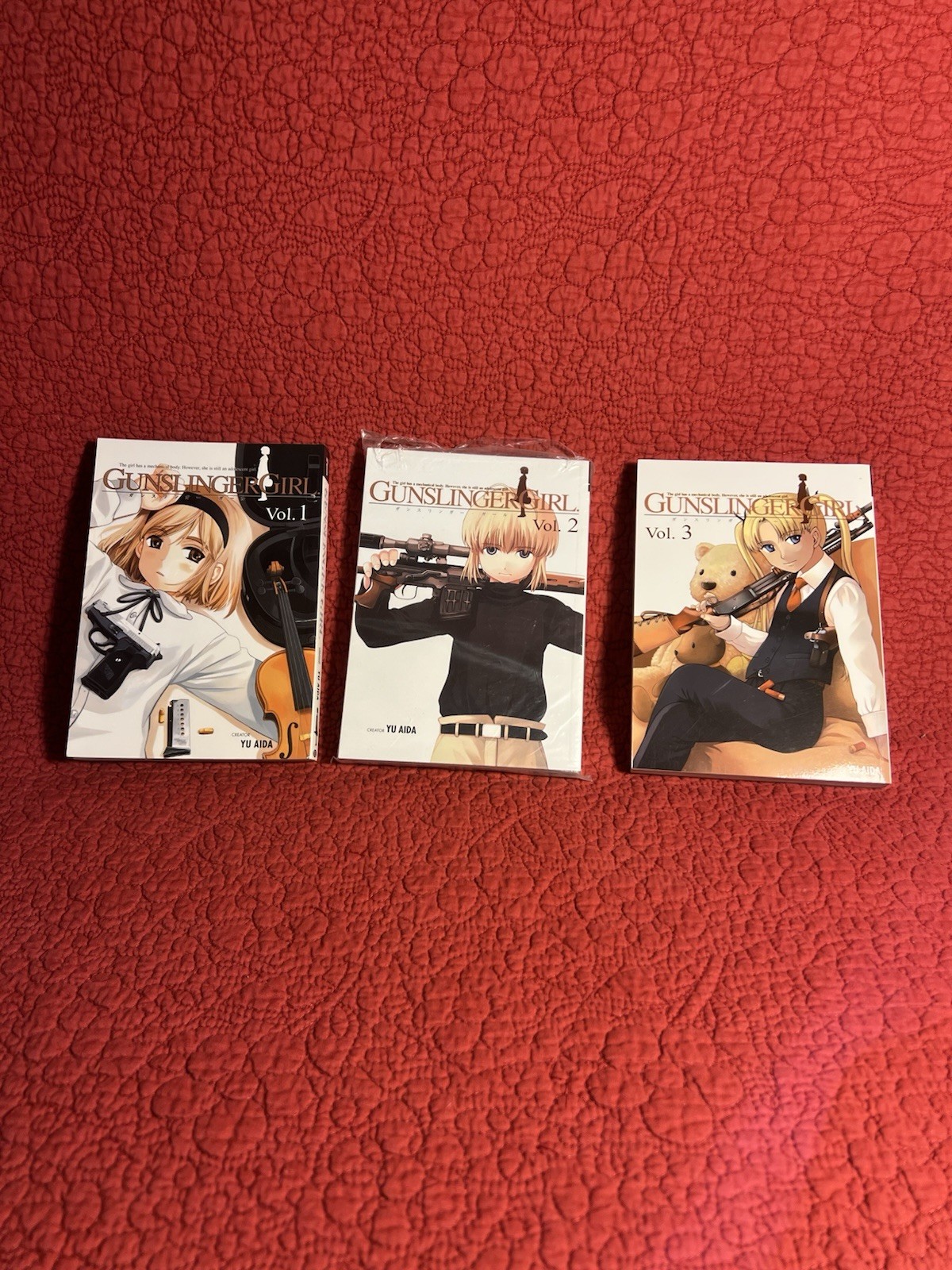 Manga Anime Gunslinger Books Vol 1,2,3