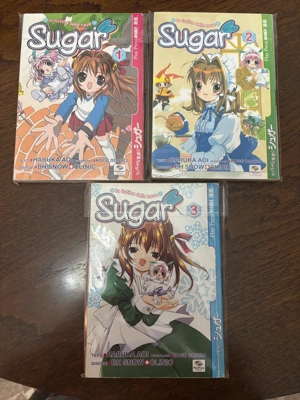 Sugar la fatina della neve manga 1, 2, 3 serie completa