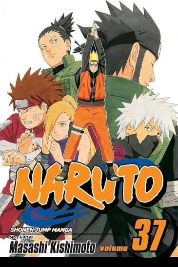 Naruto Vol. 37 English Manga Masashi Kishimoto Used