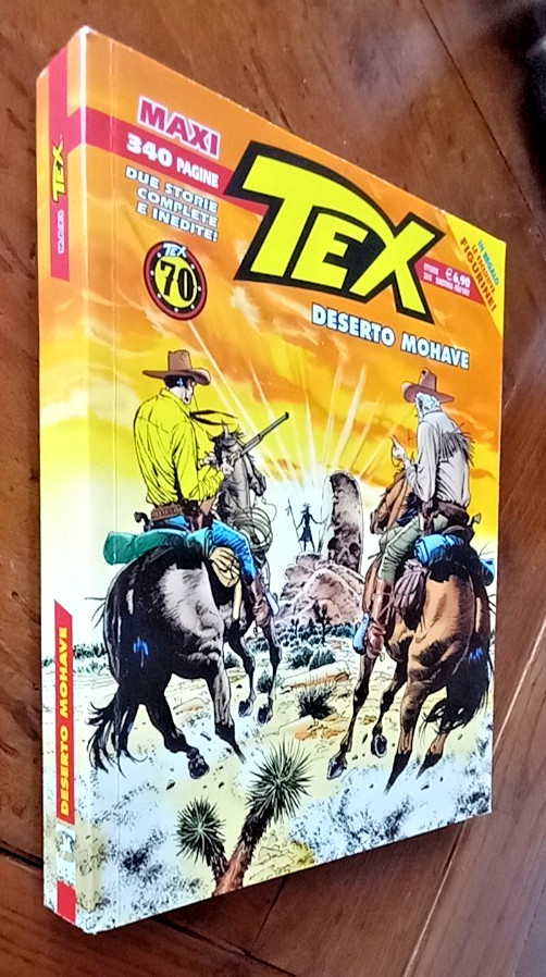 Tex Maxi n 23 -  deserto mohave con figurine