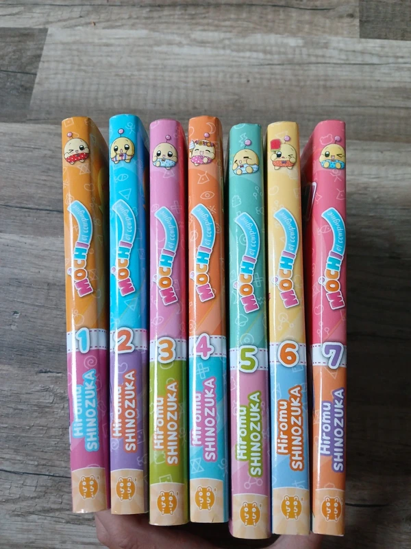 Lot 7 mangas mochi et compagnie