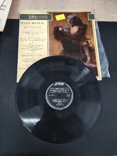 Vinile Piano Recital Mozart Chopin Liszt Beethoven LP Joker SM 1022