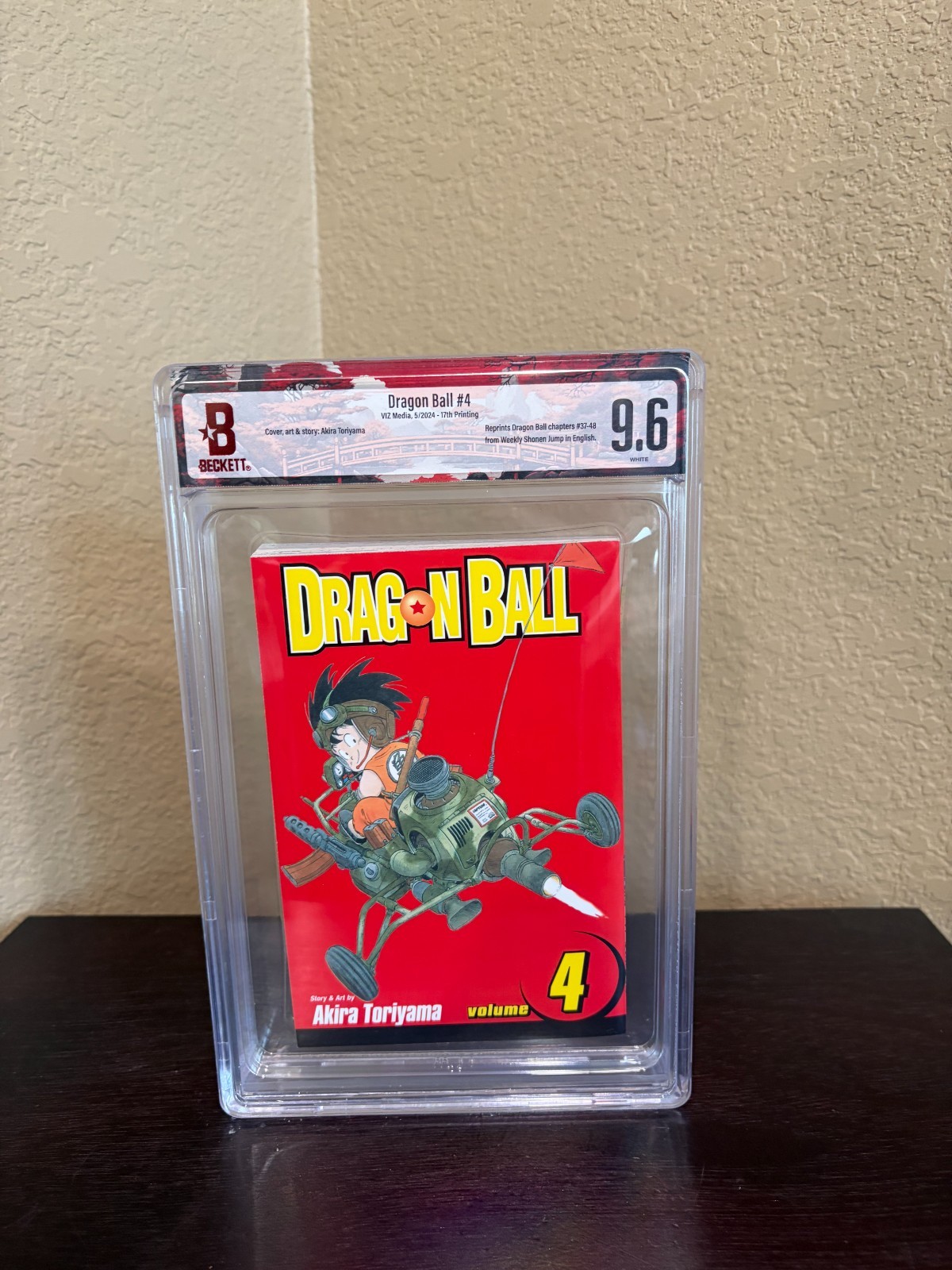 Dragon Ball (Manga) Volume #4 di VIZ MEDIA Shonen Jump - Beckett BGS Manga 9.6