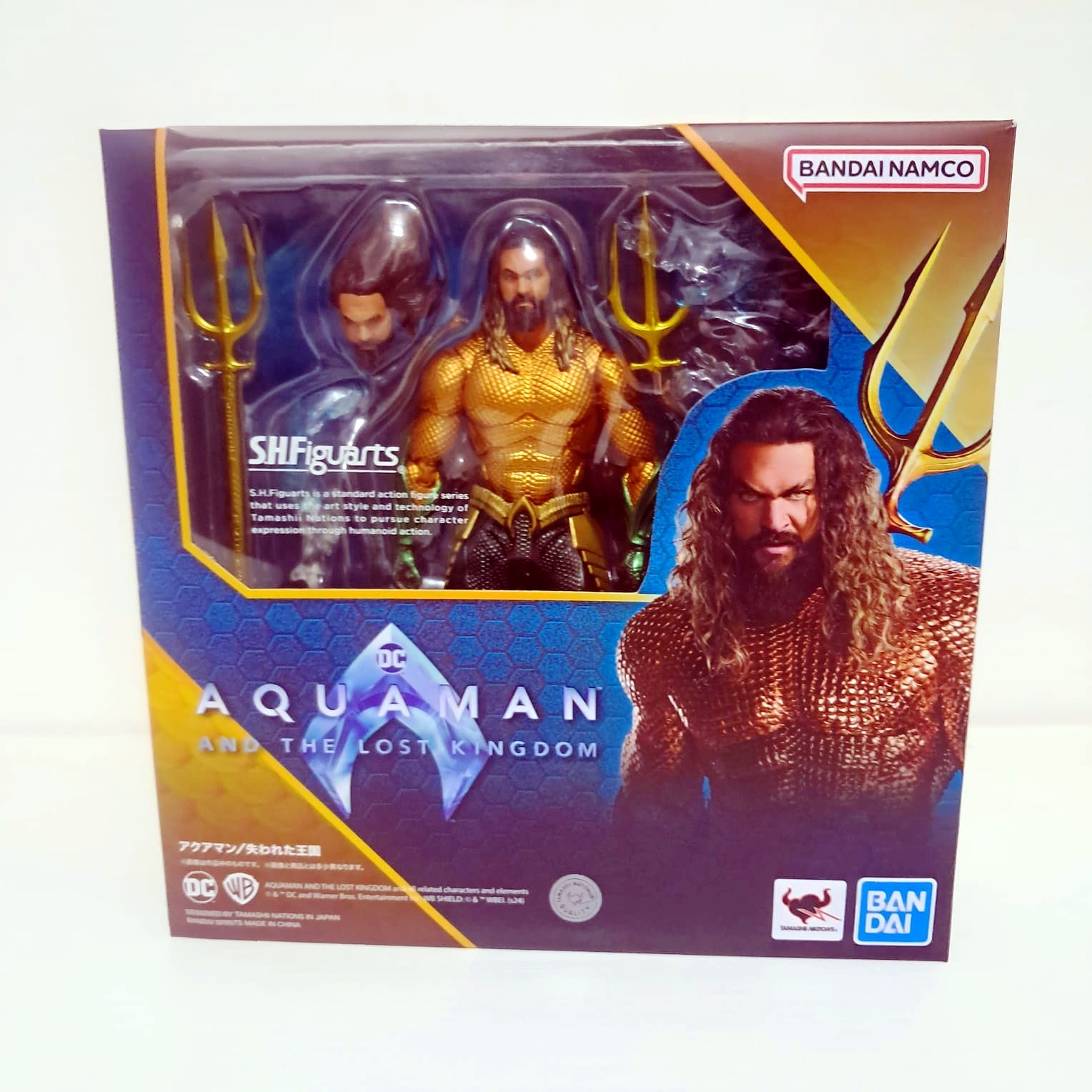 Action Figure S.H. Figuarts Aquaman The Lost Kingdom Bandai namco Jason Momoa