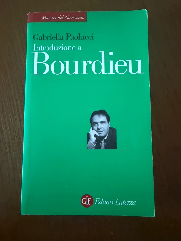 Introduzione a Bourdieu – Gabriella Paolucci – Laterza