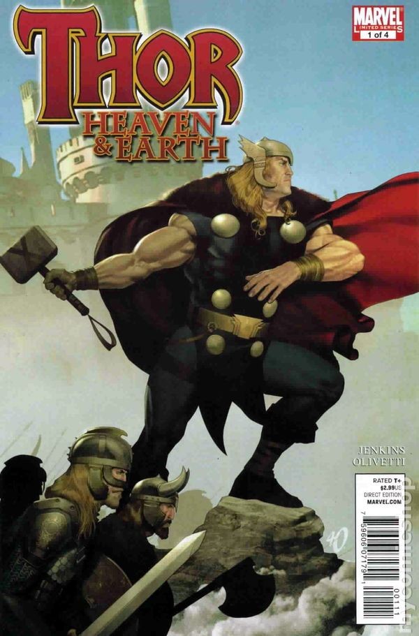 Thor Cielo e Terra #1 VF 8.0 2011 Immagine Stock