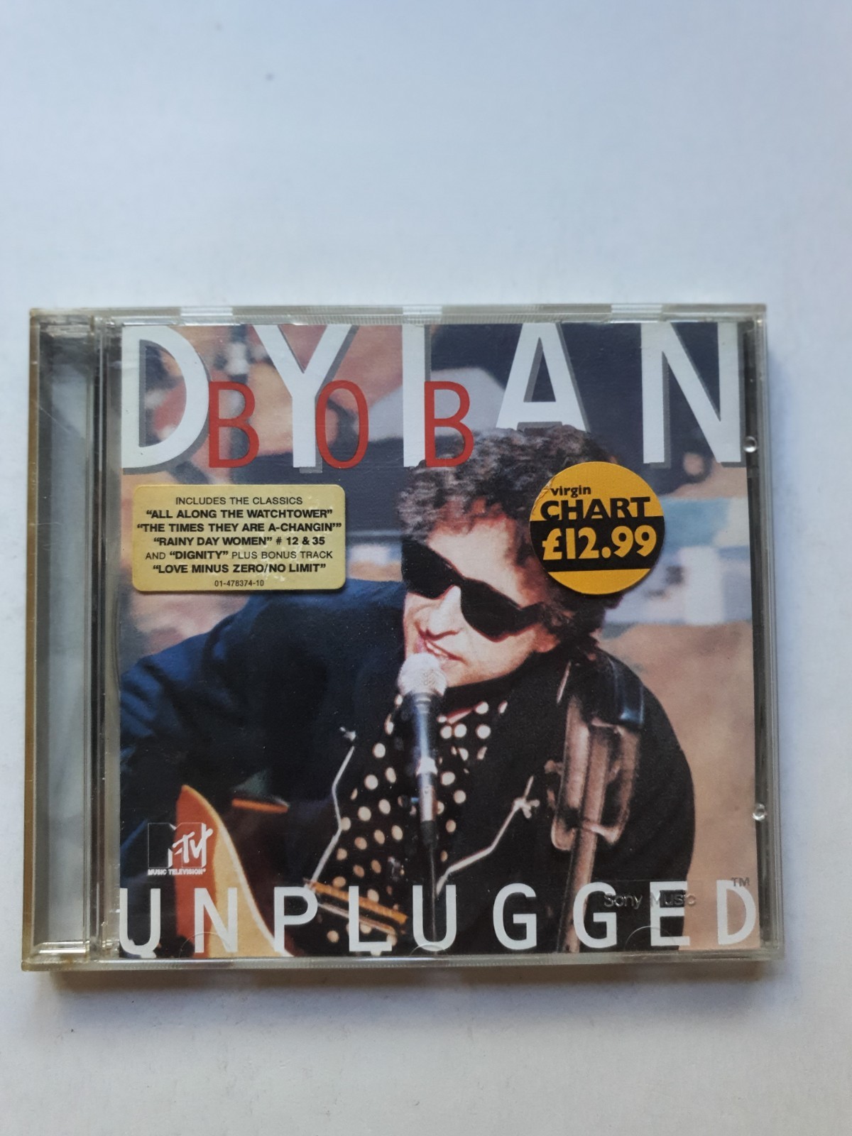 Bob Dylan - MTV Unplugged (1995) - 12 track CD Album Free P&P