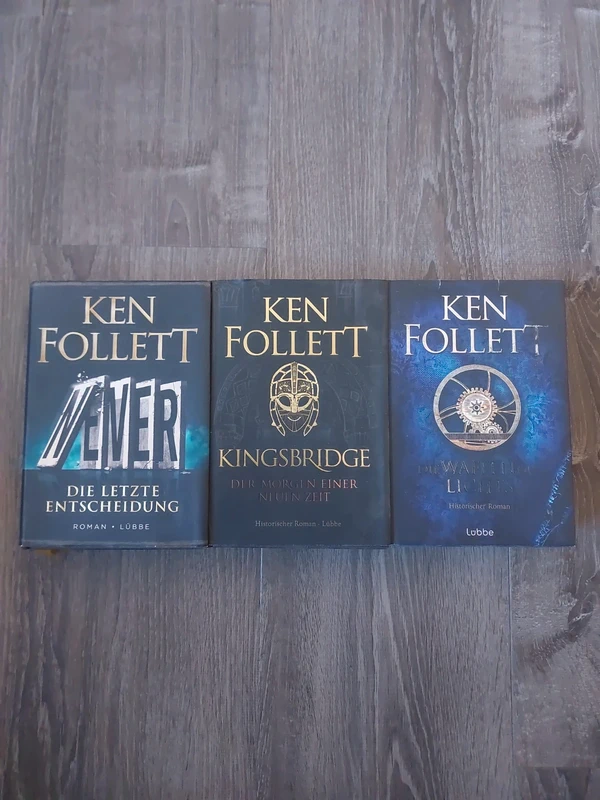 3 x Ken Follett