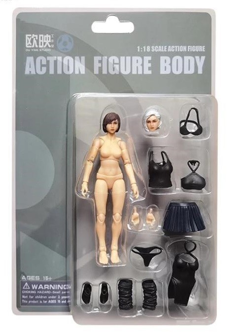 Planet Green Valley 1:18 Action Figure Body, Corpo Femminile 2025 A1; Spedizione USA