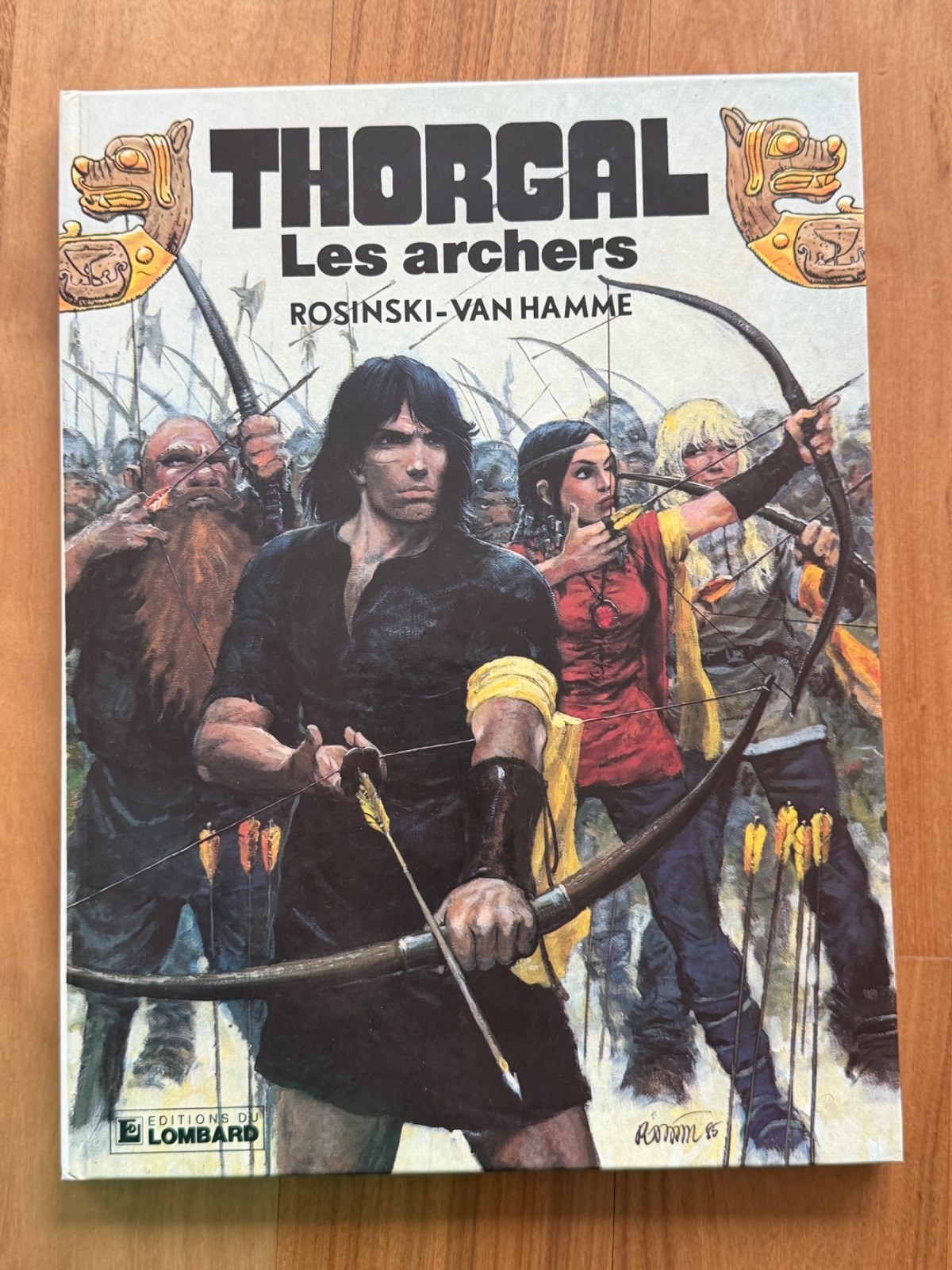 Rosinsky thorgal 9 les archers EO Etat Neuf