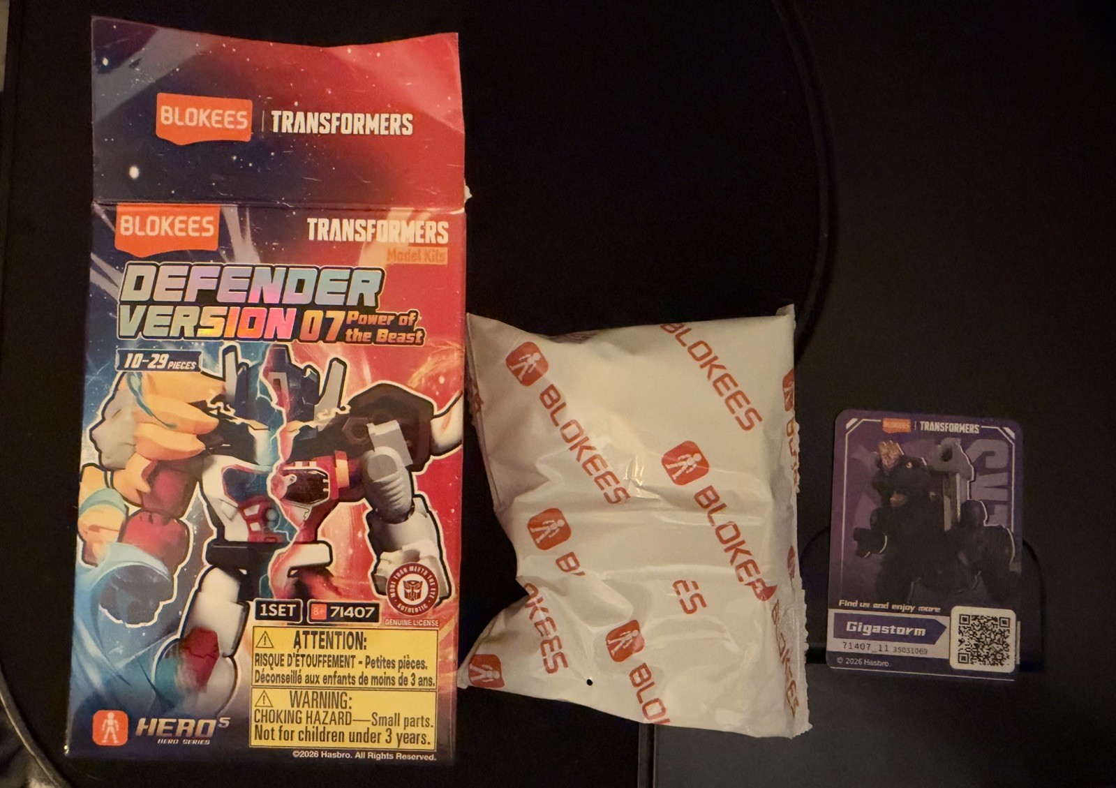 Blokees Transformers Defender Version 07 Power of the Beast Gigastorm