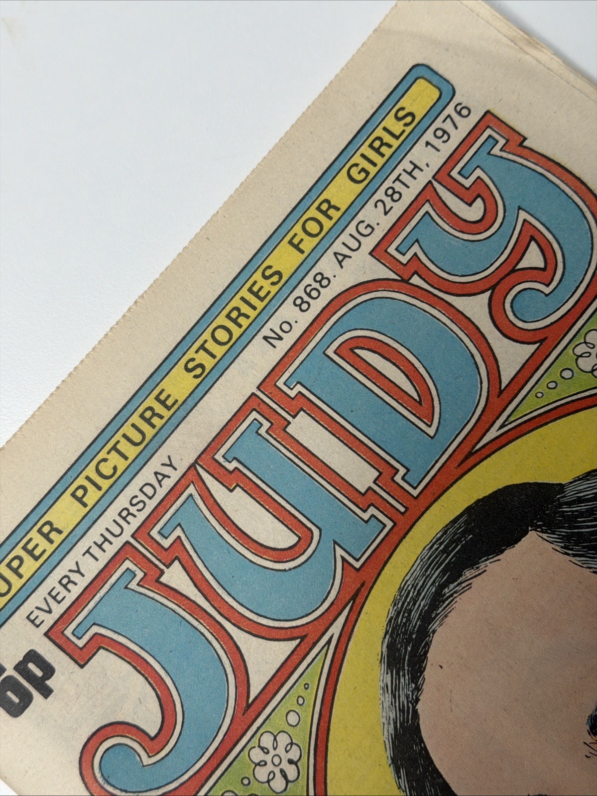 Vintage JUDY COMIC - AUG 28th 1976 - 50th Birthday Gift - NEIL SEDAKA Cover