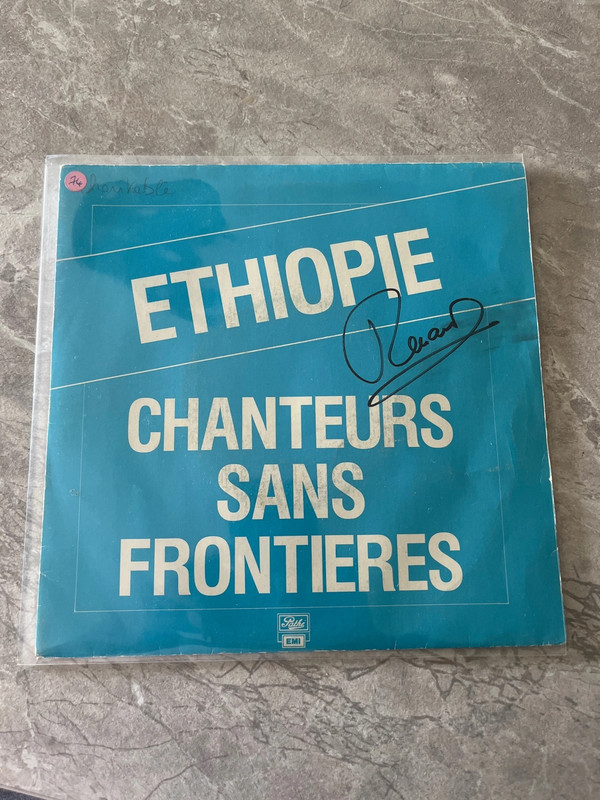 Vinyles Renaud dédicacer