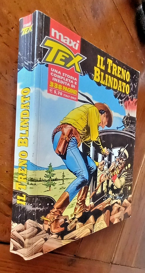 Tex Maxi n 8 - il treno blindato