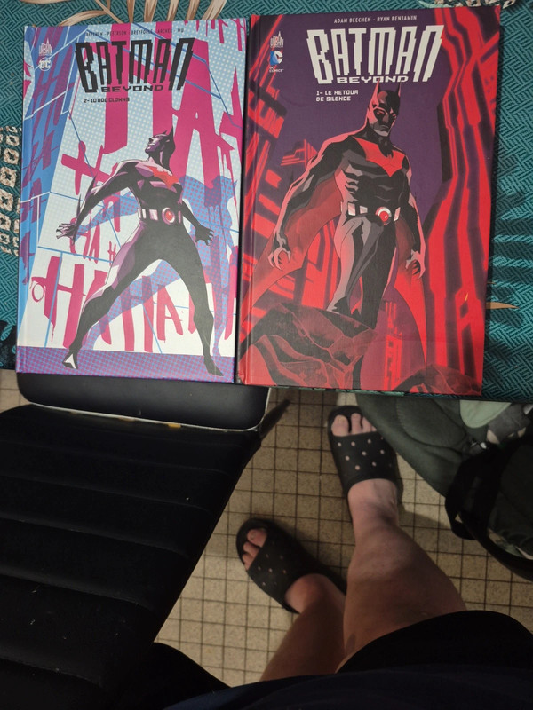 batman beyond tomes 1 et 2 lot urban comics dc comics terry mcginnis vf