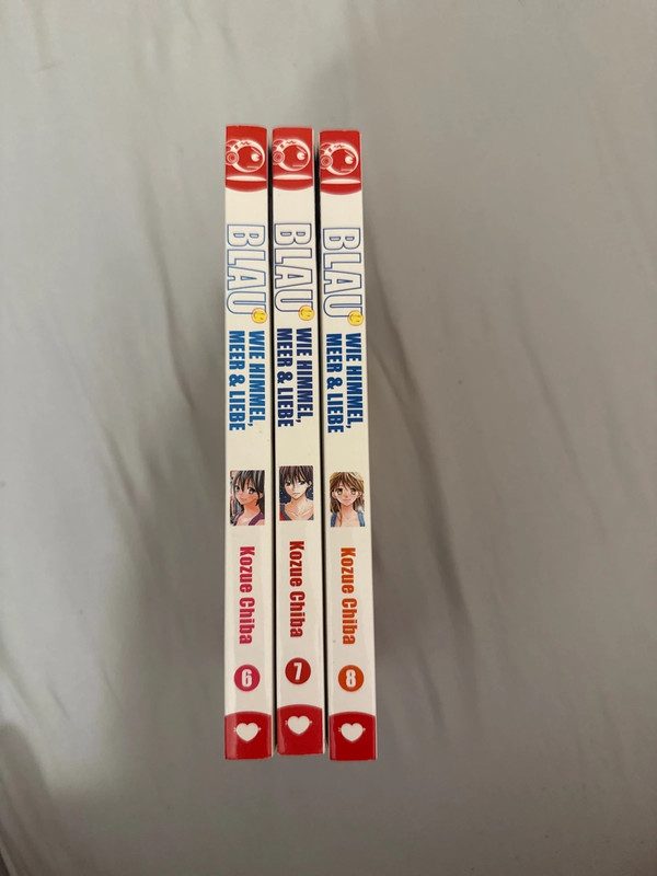 Blau wie Himmel, Meer und Liebe Manga