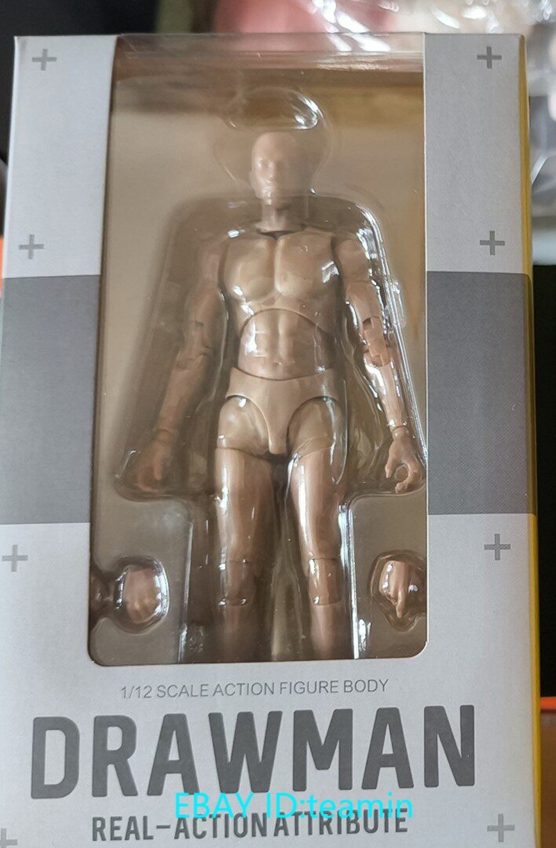 DAMTOYS DPS01 DRAWMAN 01 1/12 Scale Action Figure Body In Stock