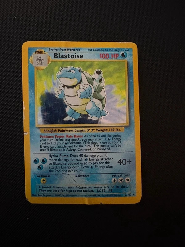 Blastoise base set
