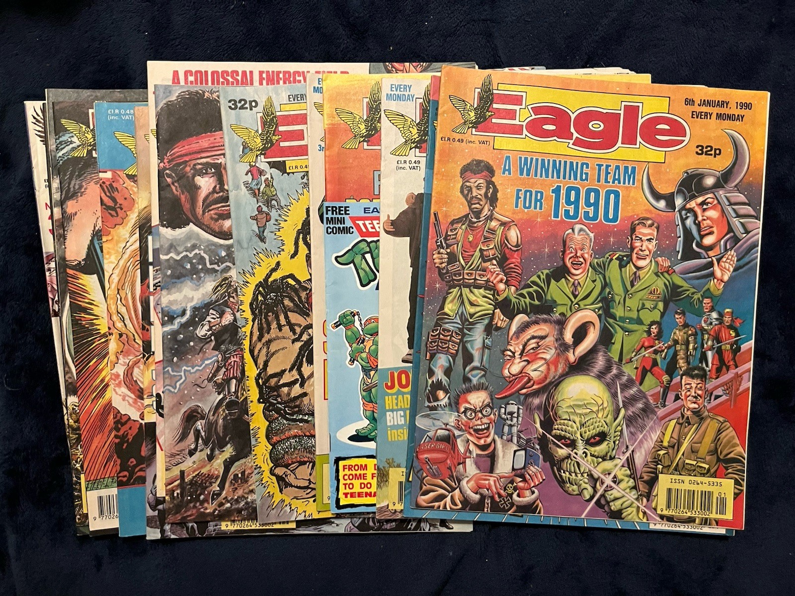 Eagle Comics 1990 x 14 Excellent Condition
