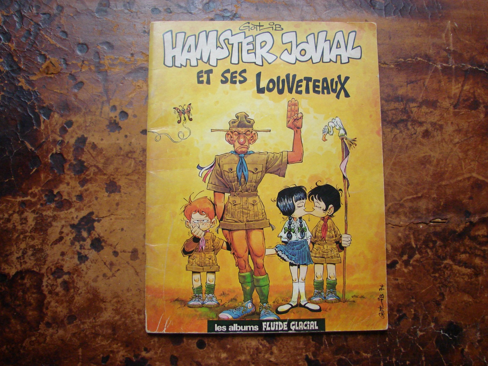 Hamster jovial et ses louveteaux; Gotlib; ed. Audie; 1979