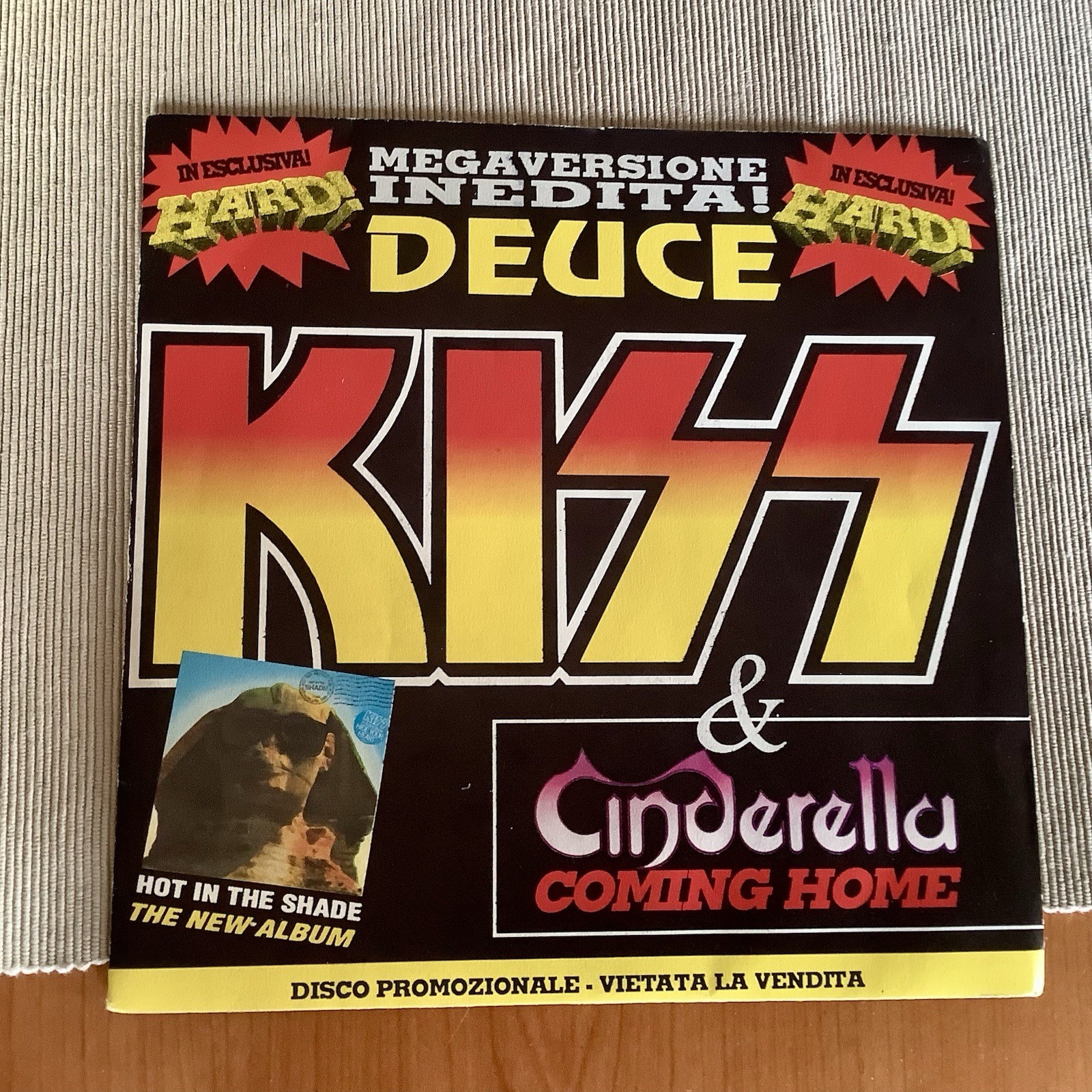KISS: Deuce/Original Demo Tape!+Cinderella 1990 ITA CASABLANCA 5000849 - NM/NM