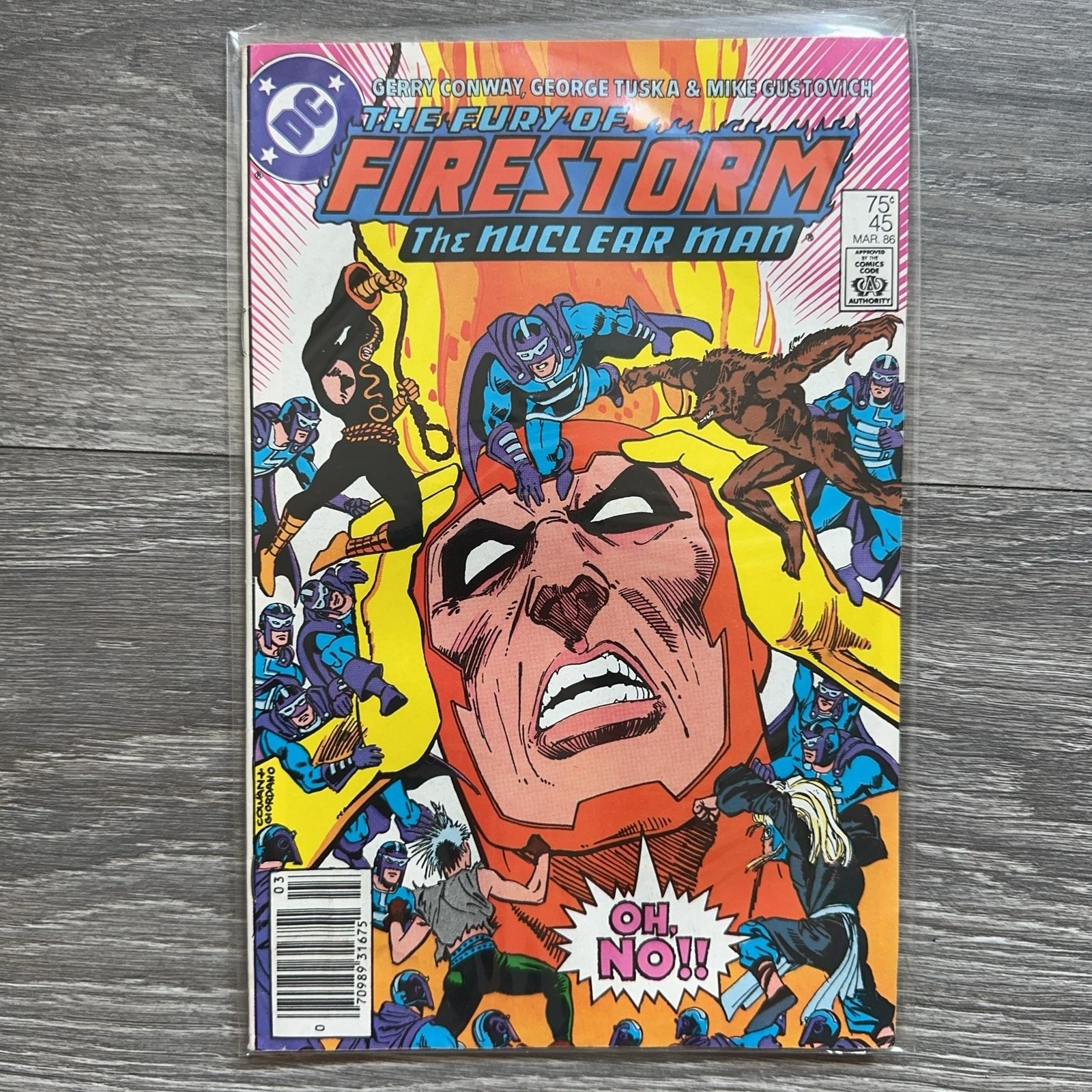 Vintage DC Comics Fire (The Fury Of Firestorm) #45 fumetto singolo numero 1986