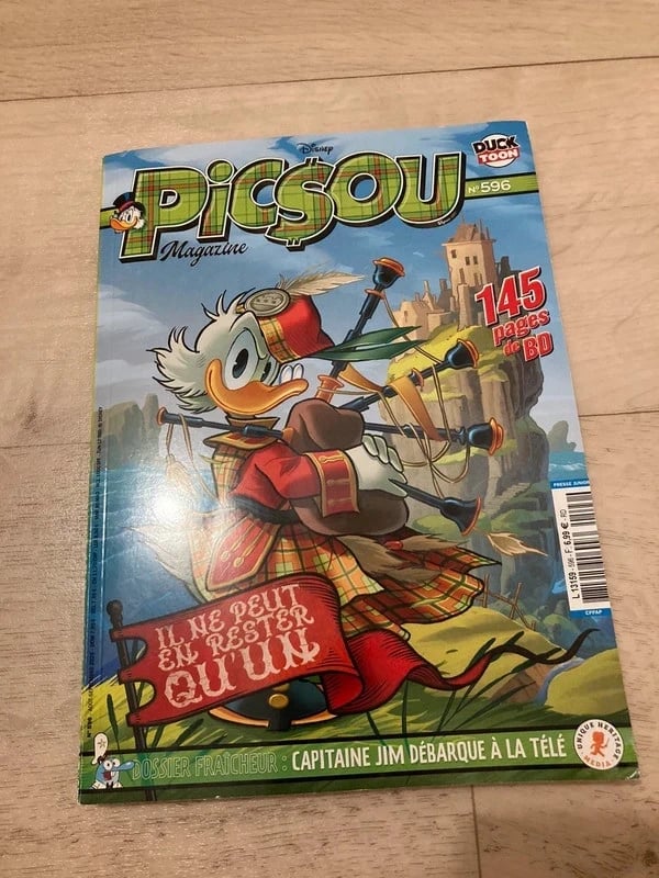 Picsou magazine numéro 596